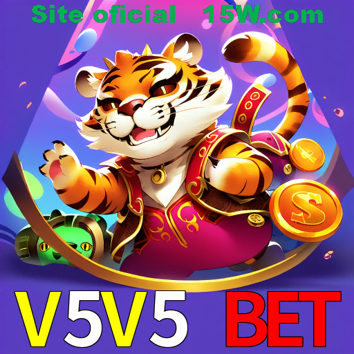 Imagem promocional da V5V5 Bet mostrando a plataforma e suas vantagens